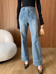 Dlabh jeans flare flared women fashion