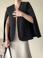 Dlabh cape blazer fashion for women