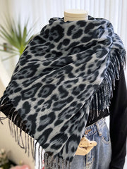 Dlabh leopard scarf women's fashion