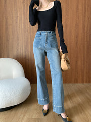 Dlabh jeans flare flared women fashion