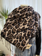 Dlabh leopard scarf women's fashion