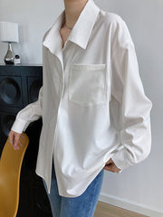 Dlabh single-breasted blouse for women