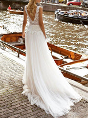 Dlabh long princess wedding maxi dress v-neck bohemian